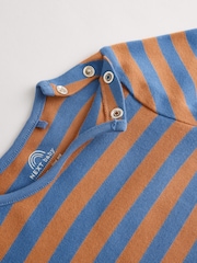 Bright Varsity Baby Denim Dungarees and Bodysuit Set (0mths-2yrs) - Image 8 of 8