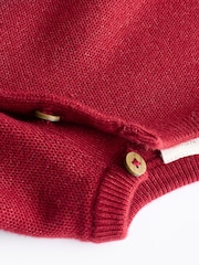 Red Knitted Top and Leggings Baby Set (0mths-2yrs) - Image 13 of 16