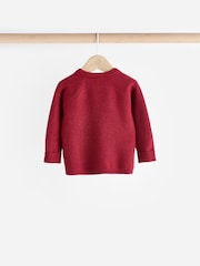 Red Knitted Top and Leggings Baby Set (0mths-2yrs) - Image 8 of 16