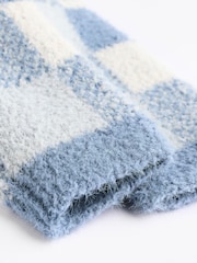 Blue Checkerboard Baby Knitted Jumper and Leggings Set (0mths-2yrs) - Image 9 of 12