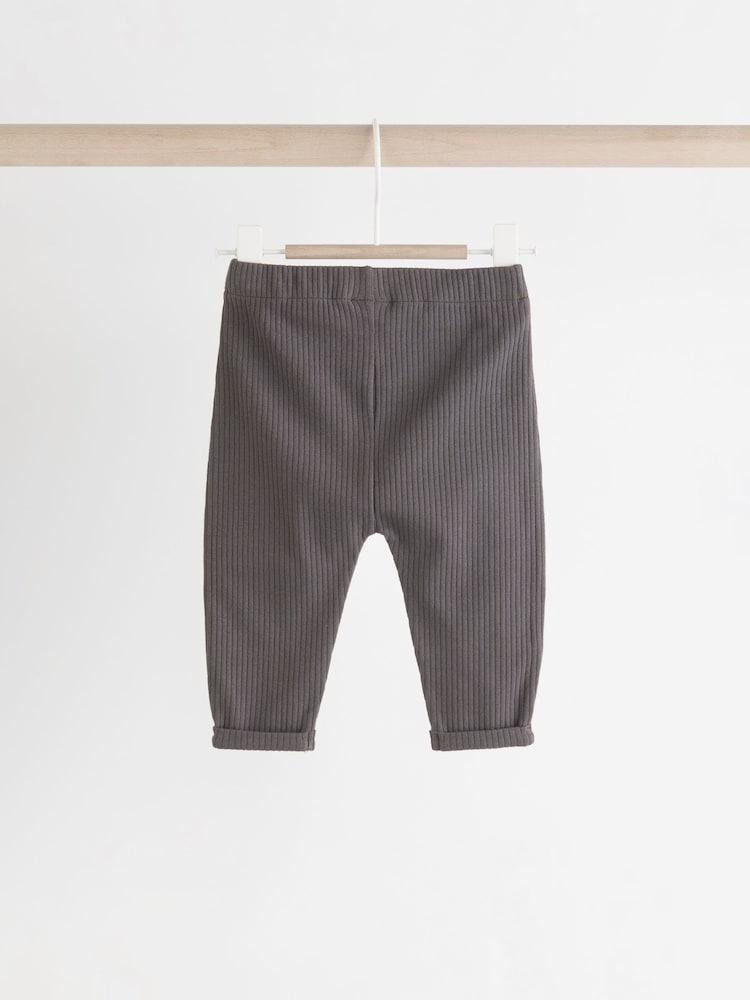Neutral/Mono - Zestaw 3 częściowy z dzianinową kamizelką i legginsami (0 mies. – 2 lata) - Image 10 of 14