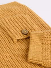 Ochre Yellow Transport Baby Knitted Top and Leggings Set (0mths-2yrs) - Image 14 of 15
