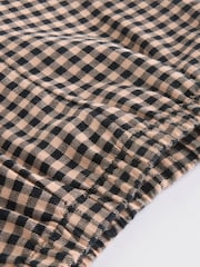 Brown Check Baby 100% Cotton Knitted Jumper and Trousers 3 Piece Set (0mths-2yrs) - Image 17 of 18