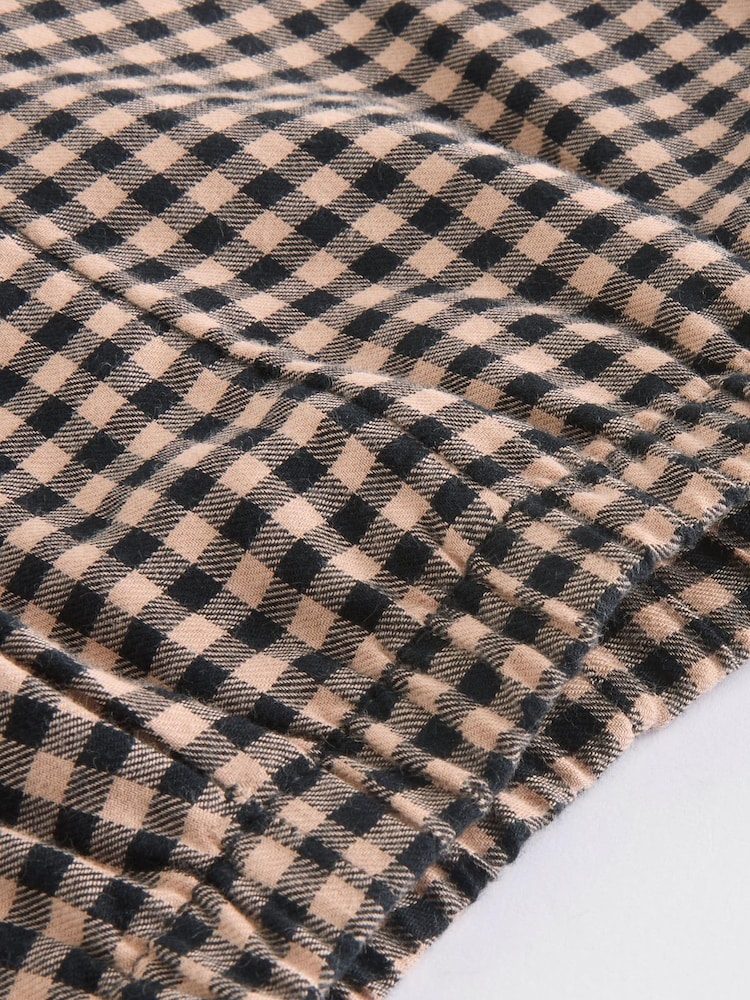 Brown Check Baby 100% Cotton Knitted Jumper and Trousers 3 Piece Set (0mths-2yrs) - Image 18 of 18
