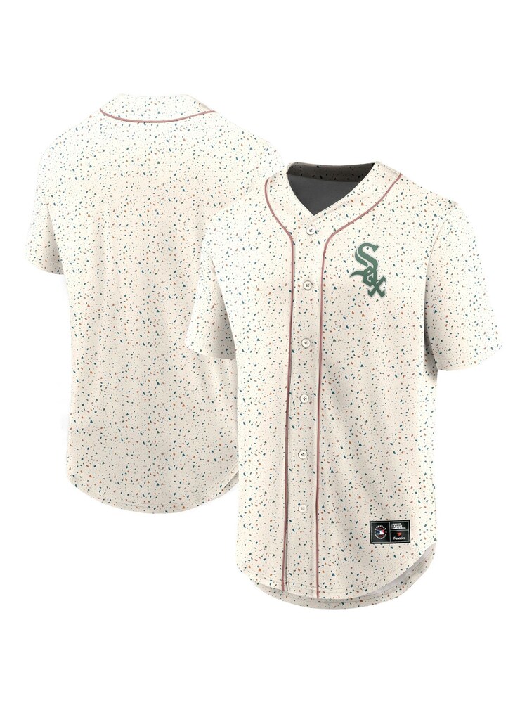Fanatics MLB Chicago White Sox Terrazzo Foundations White Top - Image 1 of 3 Fanatics MLB Chicago White Sox Terrazzo Foundations White Top - Image 1 of 3