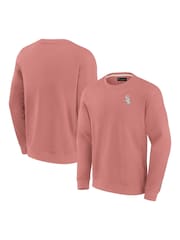 Fanatics Pink MLB Chicago White Sox Terrazzo Fleece Crew Sweatshirt - Image 1 of 3