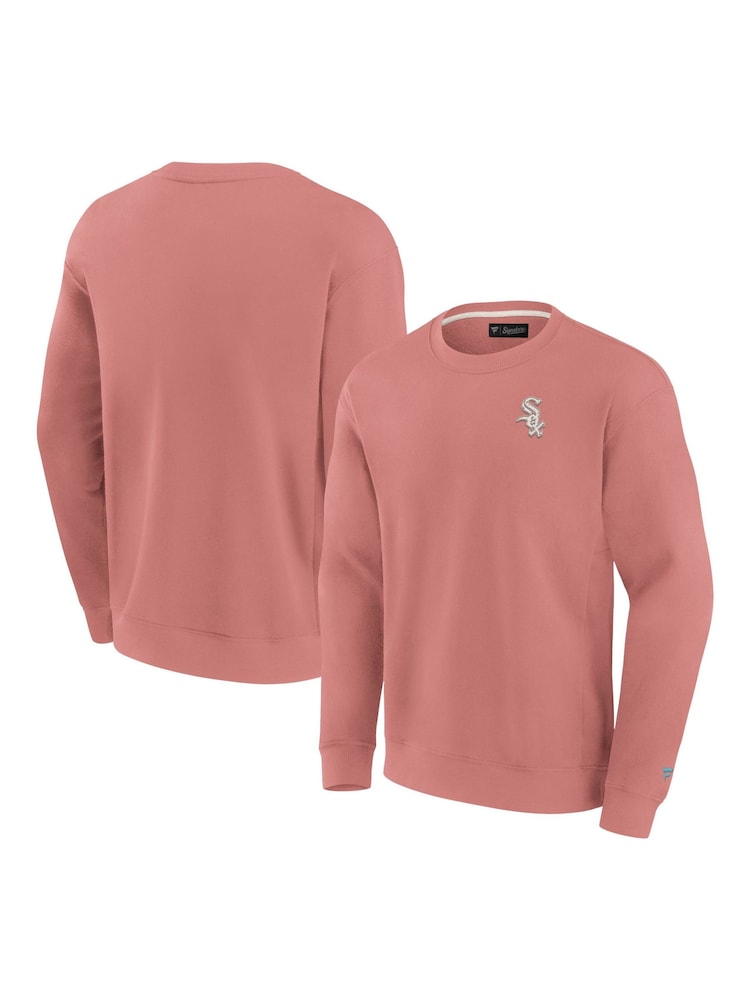 Fanatics Pink MLB Chicago White Sox Terrazzo Fleece Crew Sweatshirt - صورة 1 من 3 Fanatics Pink MLB Chicago White Sox Terrazzo Fleece Crew Sweatshirt - صورة 1 من 3