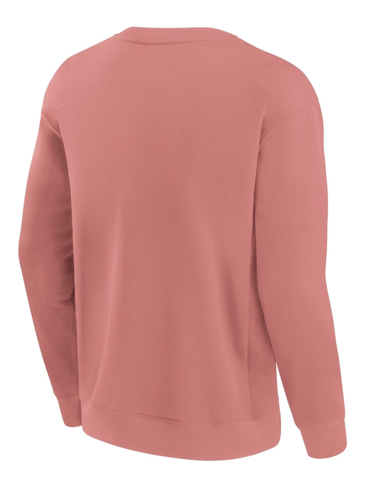 Fanatics Pink MLB Chicago White Sox Terrazzo Fleece Crew Sweatshirt - صورة 3 من 3 Fanatics Pink MLB Chicago White Sox Terrazzo Fleece Crew Sweatshirt - صورة 3 من 3