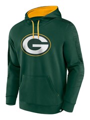 Fanatics NFL Green Bay Packers Defender Streaky Poly Fleece Pullover Hoodie - Image 2 of 3
