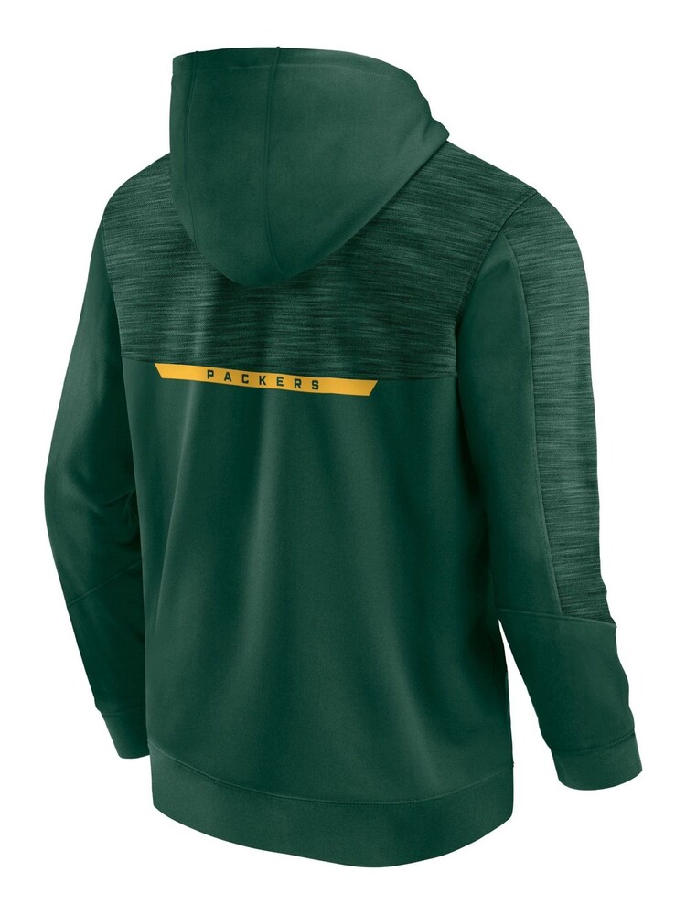 Fanatics NFL Green Bay Packers Defender Streaky Poly Fleece Pullover Hoodie - Image 3 of 3