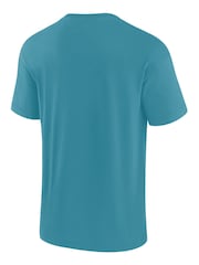 Fanatics Green MLB New York Yankees Terrazzo Short Sleeve Crew 100% Cotton T-Shirt - Image 3 of 3