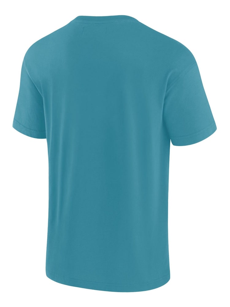 Fanatics Green MLB New York Yankees Terrazzo Short Sleeve Crew 100% Cotton T-Shirt - Image 3 of 3 Fanatics Green MLB New York Yankees Terrazzo Short Sleeve Crew 100% Cotton T-Shirt - Image 3 of 3