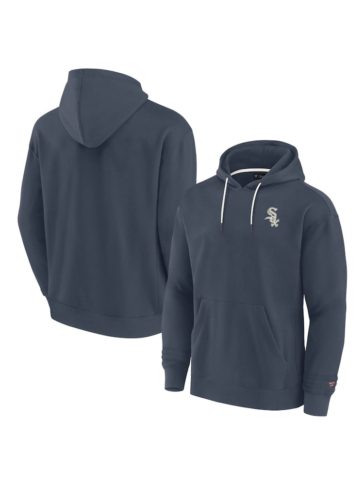 Fanatics Blue MLB Chicago White Sox Terrazzo Fleece Pullover Hoodie - Image 2 of 3