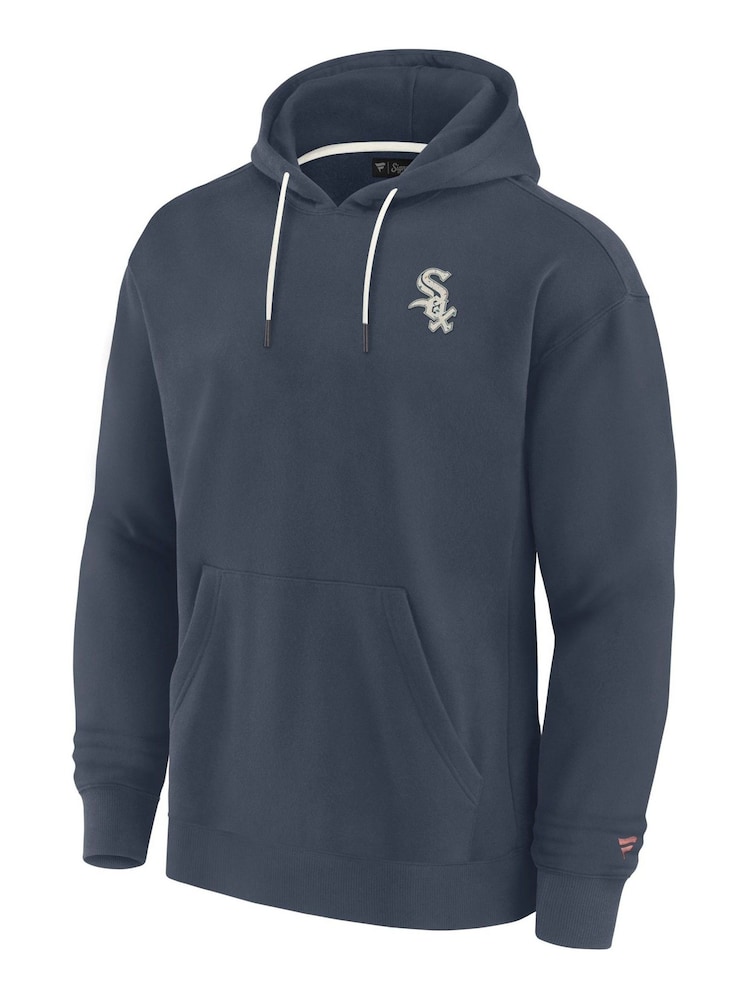 Fanatics Blue MLB Chicago White Sox Terrazzo Fleece Pullover Hoodie - Image 3 of 3