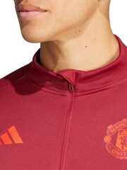 adidas Red Manchester United European Training Top - Image 3 of 5