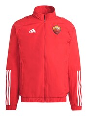 adidas Red AS Roma Anthem Jacket - Image 2 of 2