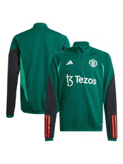 adidas Green Manchester United Training Top Kids - Image 1 of 3
