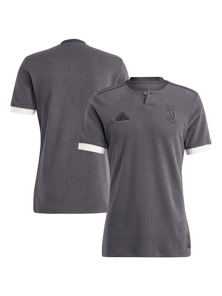adidas Grey Juventus Third Lifestyler T-Shirt - Image 1 of 3