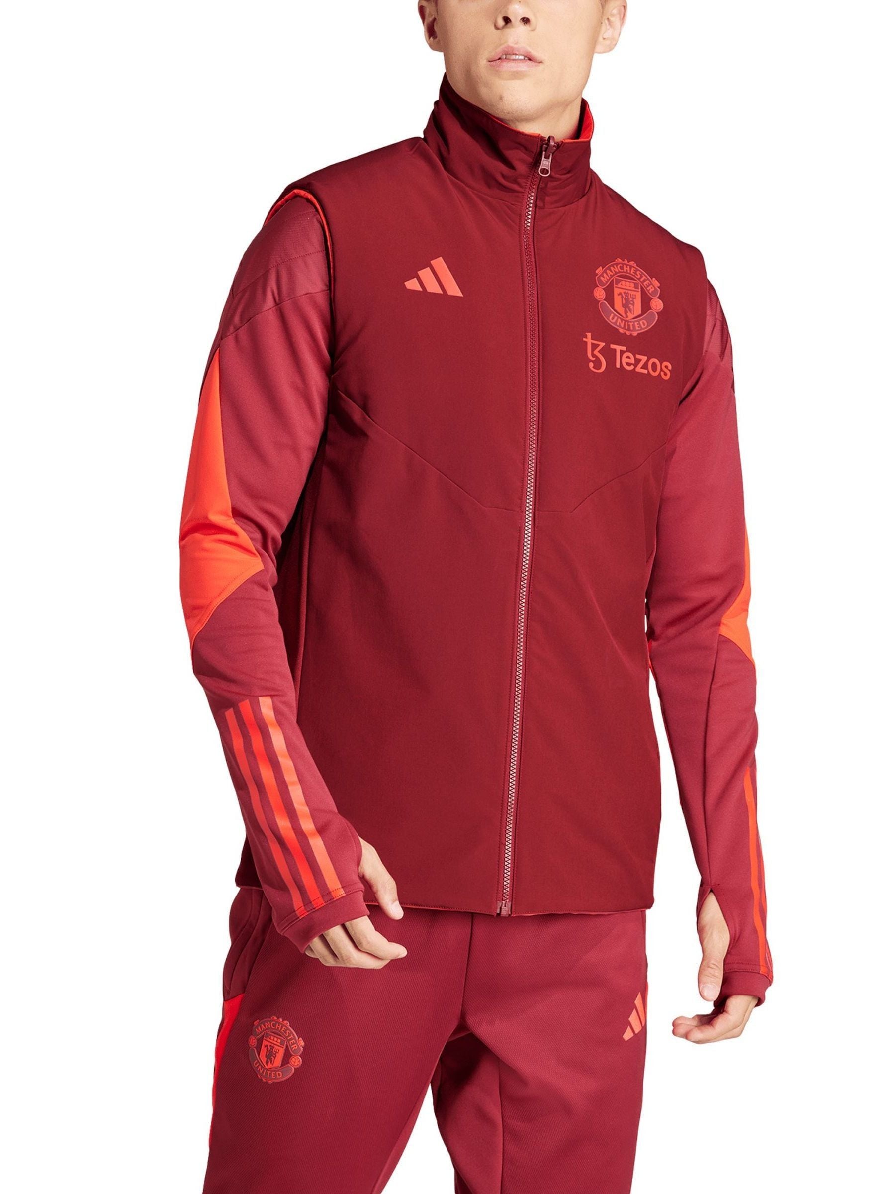 Man united adidas tracksuit cheap