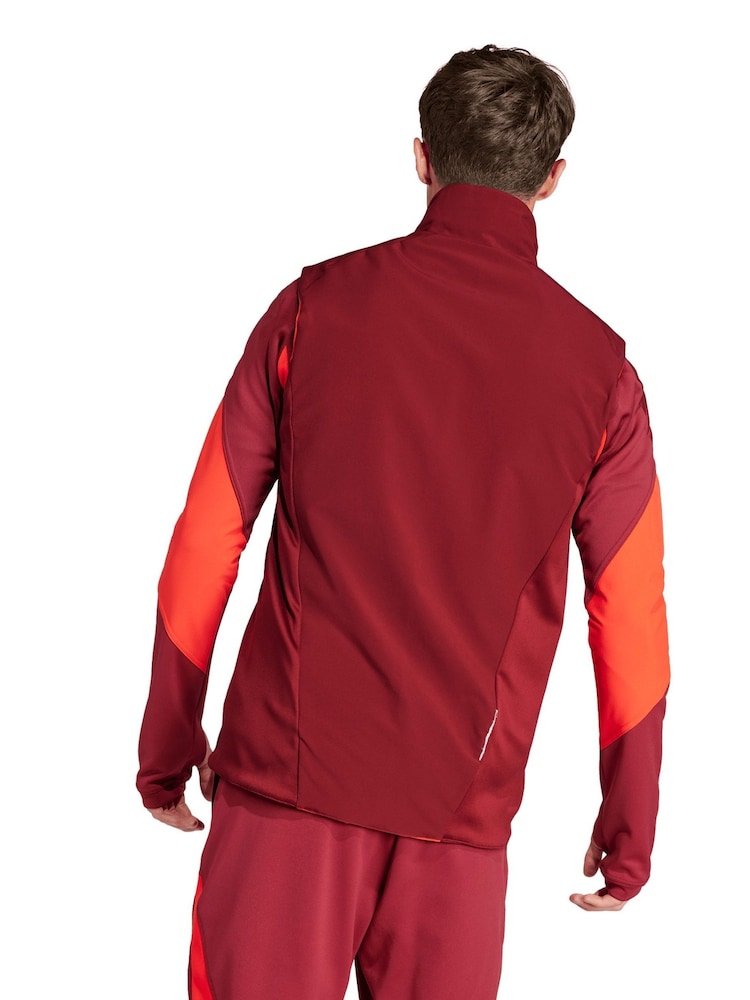 adidas Red Manchester United European Training Winterised Tracksuit - Image 2 of 5