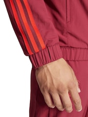 adidas Dark Red Manchester United European Training Presentation Jacket - Image 4 of 5