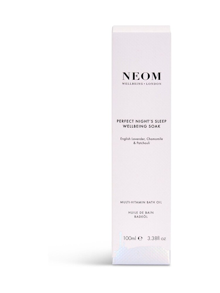 NEOM Perfect Nights Sleep Wellbeing Soak Multi-Vitamin Bath Oil 100ml - Image 2 of 6