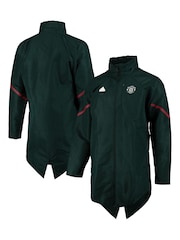 adidas Black Manchester United Travel Jacket - Image 1 of 3