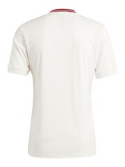 adidas White Manchester United Lifestyler Top - Image 3 of 3