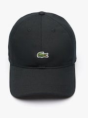 Lacoste 100% Cotton Black Cap - Image 1 of 5