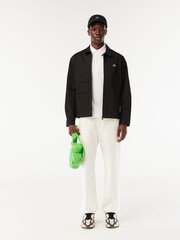 Lacoste 100% Cotton Black Cap - Image 5 of 5