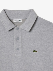 Lacoste Grey Double Faced Pique Sweatshirt - Image 8 of 8