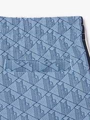 Lacoste Blue Monogram Tracksuit Bottoms - Image 6 of 8
