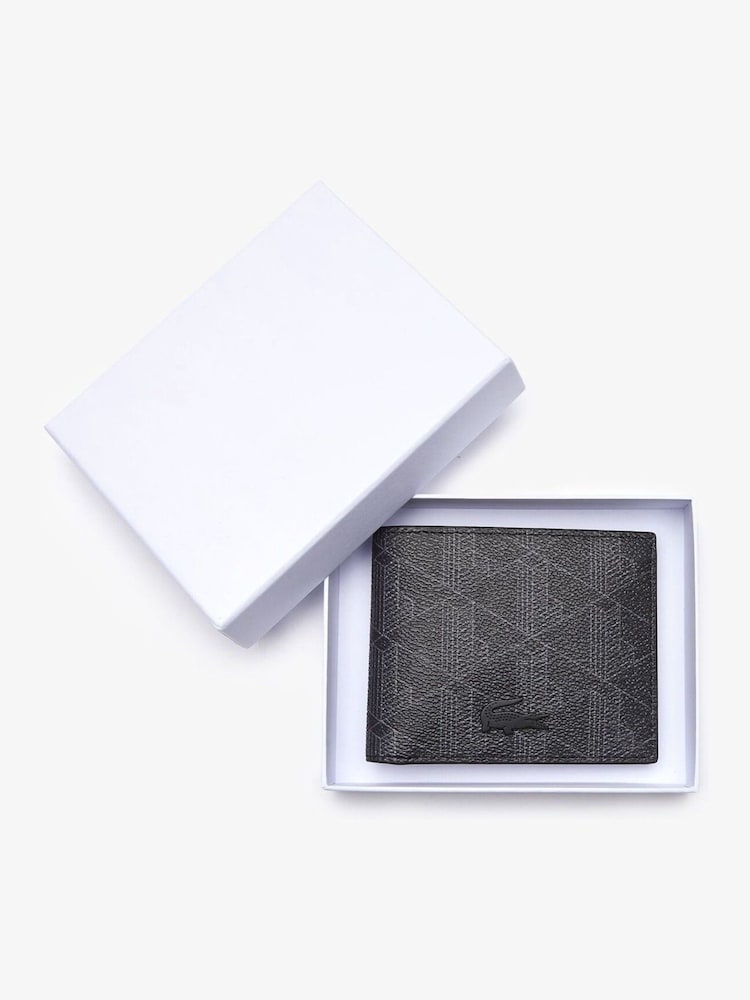 Lacoste Core Originals the Blend Money Pieces Black Wallet - Image 2 of 3