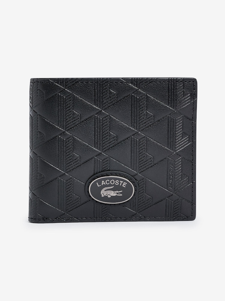 Lacoste Core Originals Nomogrammw черный кошельки - Image 1 of 5