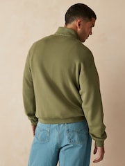 Grün - Lacoste Croc-Effekt Signature-Sweatshirt aus 100% Baumwolle - Bild 2 von 3