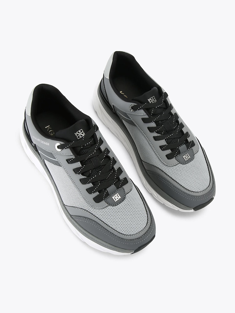 Gris - KG Kurt Geiger Albie Trainers - Imagen 2 de 4 Gris - KG Kurt Geiger Albie Trainers - Imagen 2 de 4