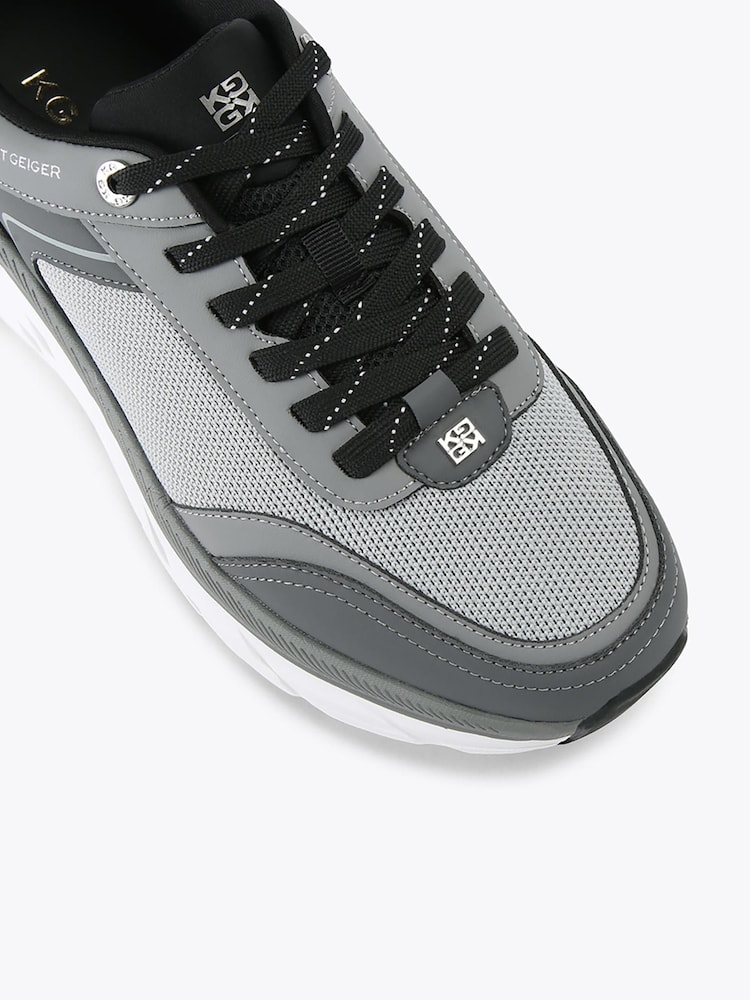 KG Kurt Geiger Grey Albie Trainers - Image 5 of 5 KG Kurt Geiger Grey Albie Trainers - Image 5 of 5