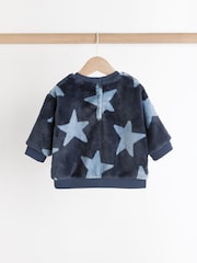 Navy Star Baby Fleece Top and Joggers Set - Image 6 of 13