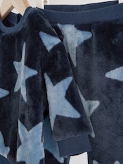 Navy Star Baby Fleece Top and Joggers Set - Image 9 of 13