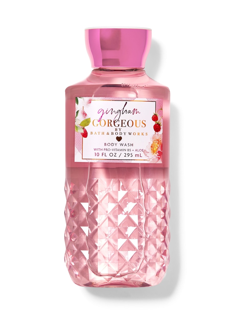 Bath & Body Works Gingham Gorgeous Body Wash 10 fl oz / 295 mL - Image 1 of 2 Bath & Body Works Gingham Gorgeous Body Wash 10 fl oz / 295 mL - Image 1 of 2