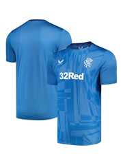 Fanatics Blue Glasgow Rangers Players Training T-Shirt - Image 1 of 3