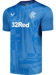 Fanatics Blue Glasgow Rangers Players Training T-Shirt - Image 2 of 3