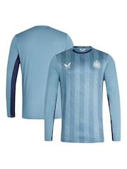 Fanatics Blue Newcastle United Players Long Sleeve Training T-Shirt - Image 1 of 3