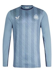 Fanatics Blue Newcastle United Players Long Sleeve Training T-Shirt - Image 2 of 3