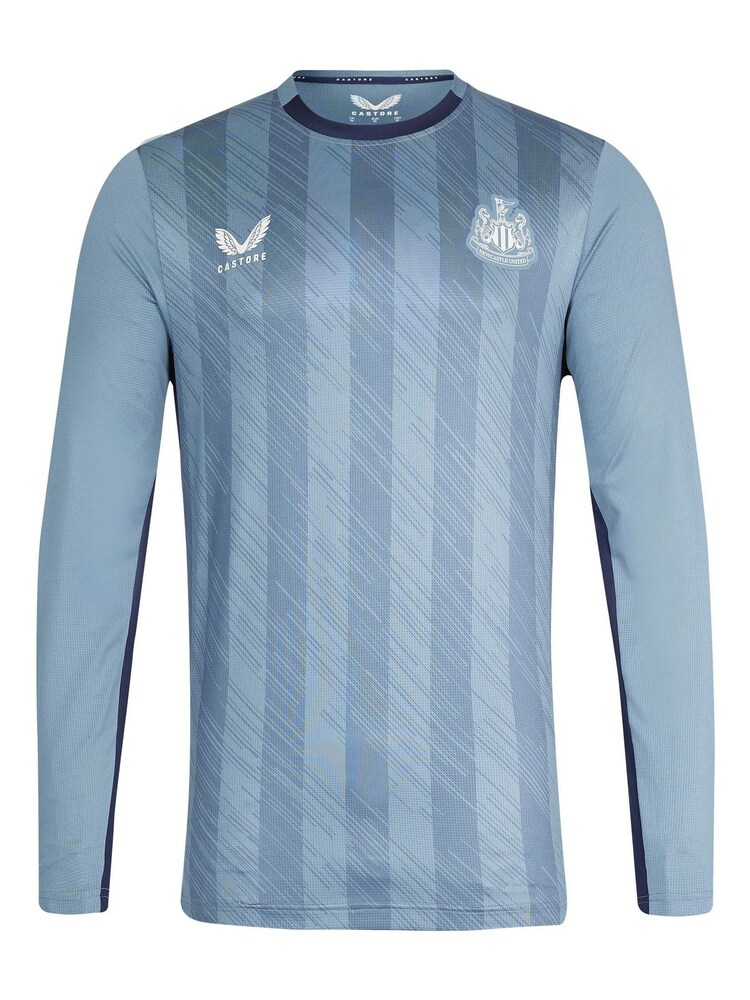 Fanatics Blue Newcastle United Players Long Sleeve Training T-Shirt - Image 2 of 3