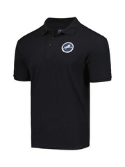 Fanatics Millwall Core Crest Black Polo Shirt - Image 2 of 3