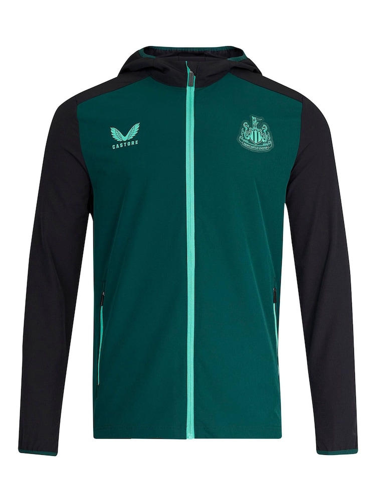 Fanatics Green Newcastle United Players Hooded Travel Jacket - Image 2 of 3