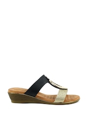 Lunar Porto Wedge Sandals - Image 3 of 7