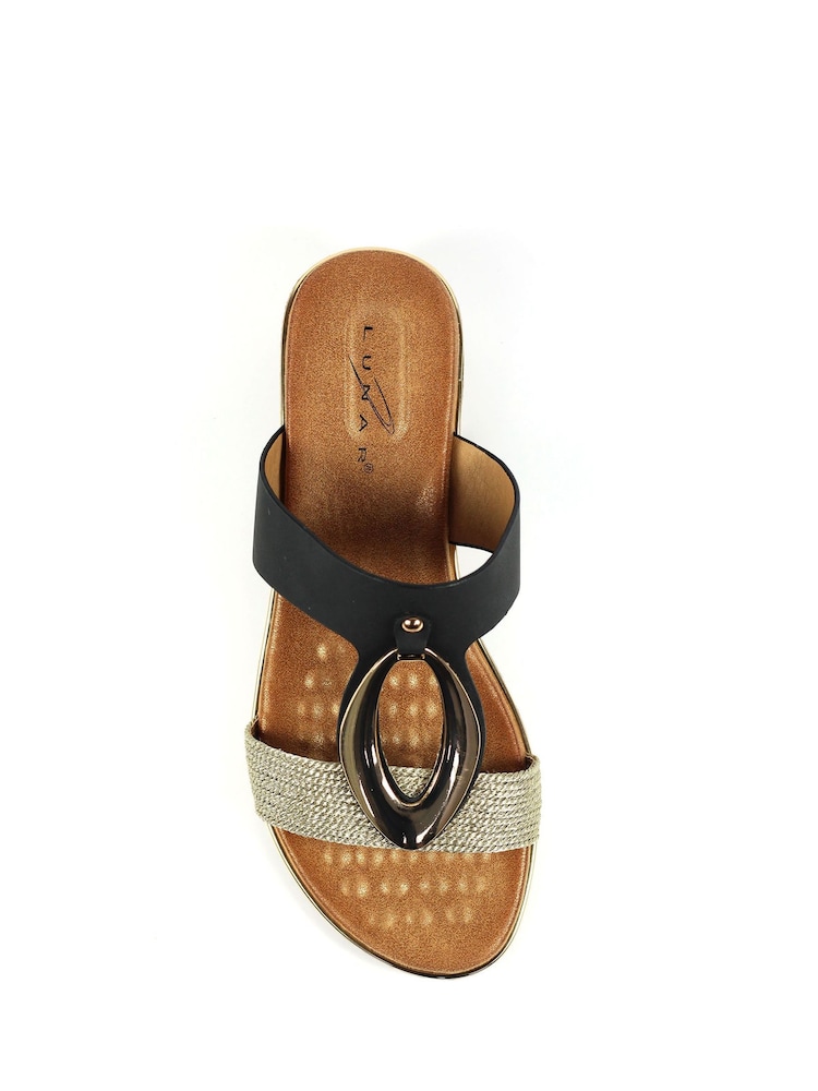 Lunar Porto Wedge Sandals - Image 6 of 7