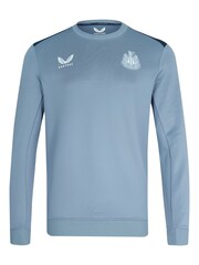 Fanatics Blue Newcastle United Players Training Sweatshirt - Image 2 of 3
